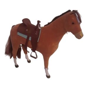 American Girl Horse Chestnut Retired Saddle Bridle Blanket 19" 2016